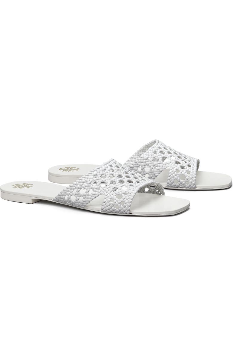 Tory Burch Woven Slide Sandal, Main, color,