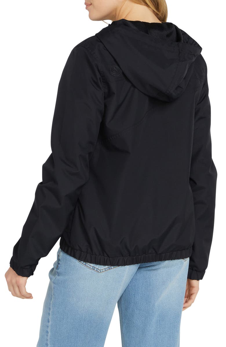 Volcom Enemy Stone Hooded Windbreaker Jacket, Alternate, color,