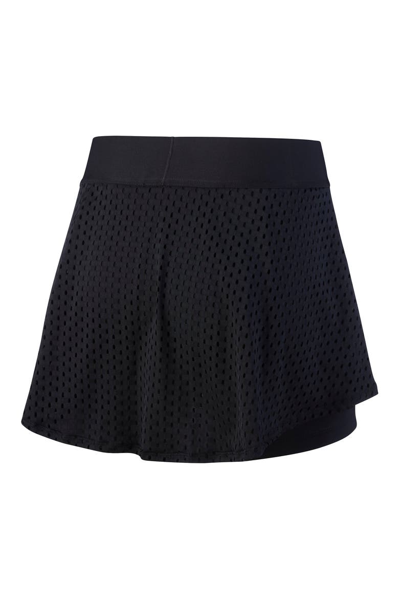 Court Dry Flouncy Tennis Skort, Alternate, color, BLACK/ WHITE