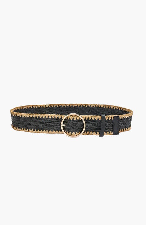 Women's Contrast Waist Belt
