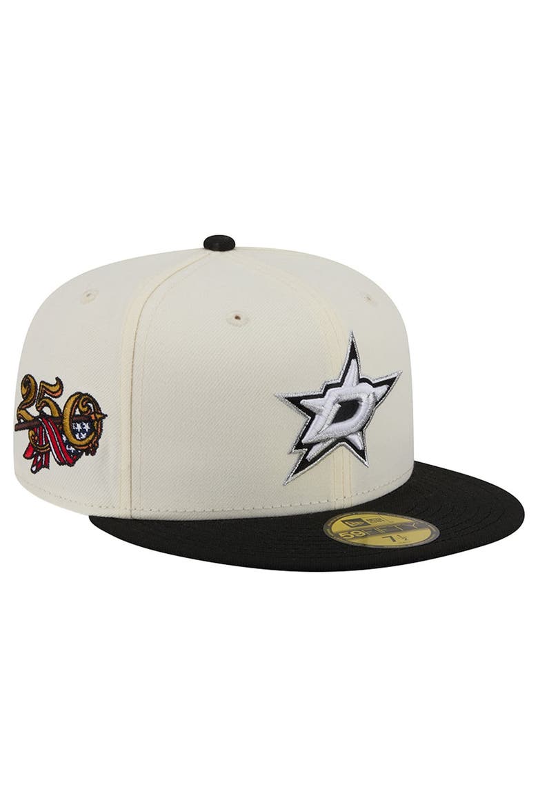 Men's New Era  Cream Dallas Stars 250th Anniversary of the United States Two-Tone 59FIFTY Fitted Hat, Main, color, Cream