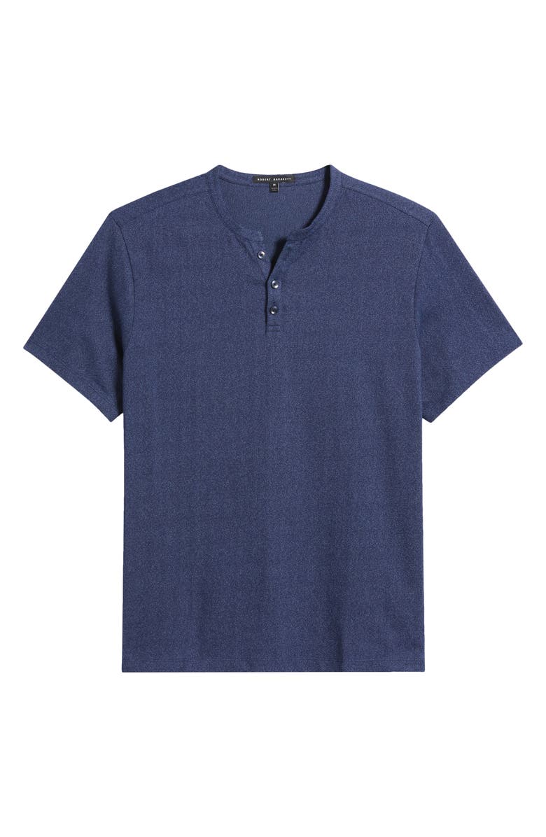 Robert Barakett Whitley Short Sleeve Henley, Alternate, color, Navy