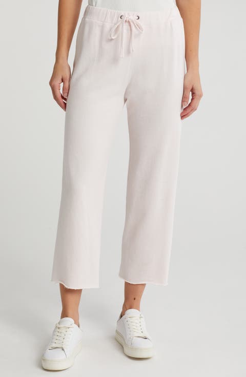 French Terry Raw Edge Sweatpants