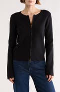 BY DESIGN Tatum Zip Cardigan