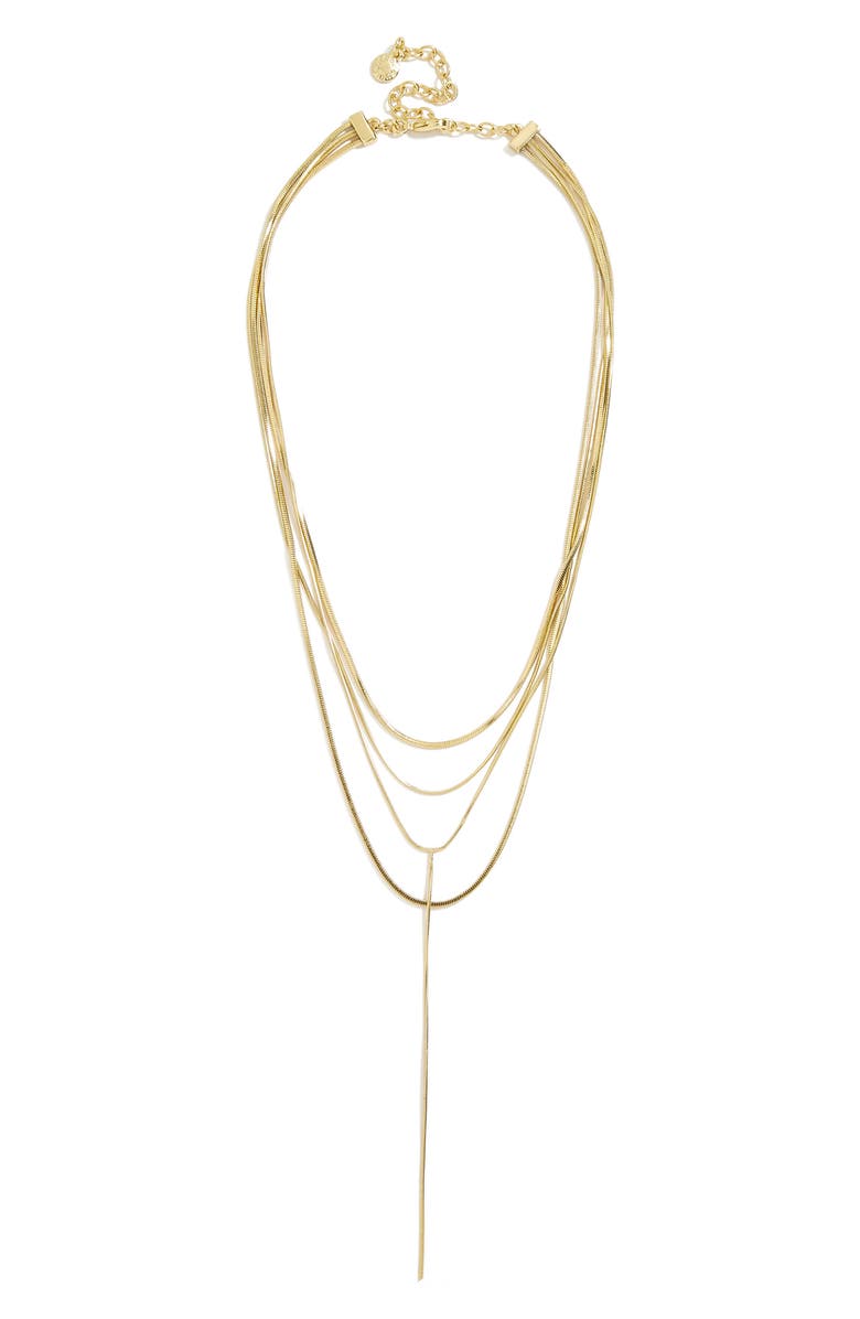 BaubleBar Rio Layered Necklace, Main, color, 