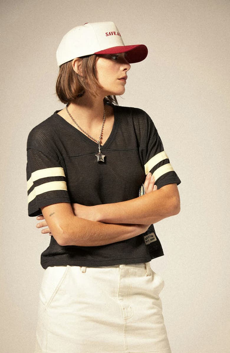 Brixton Save a Horse Organic Cotton Twill Baseball Cap, Alternate, color,