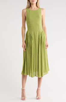 EDIT by JASON WU Polka Dot Sleeveless Maxi Dress