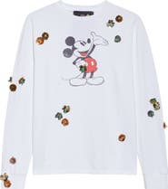 Coperni x Disney Mickey Mouse Appliqué Graphic T-Shirt