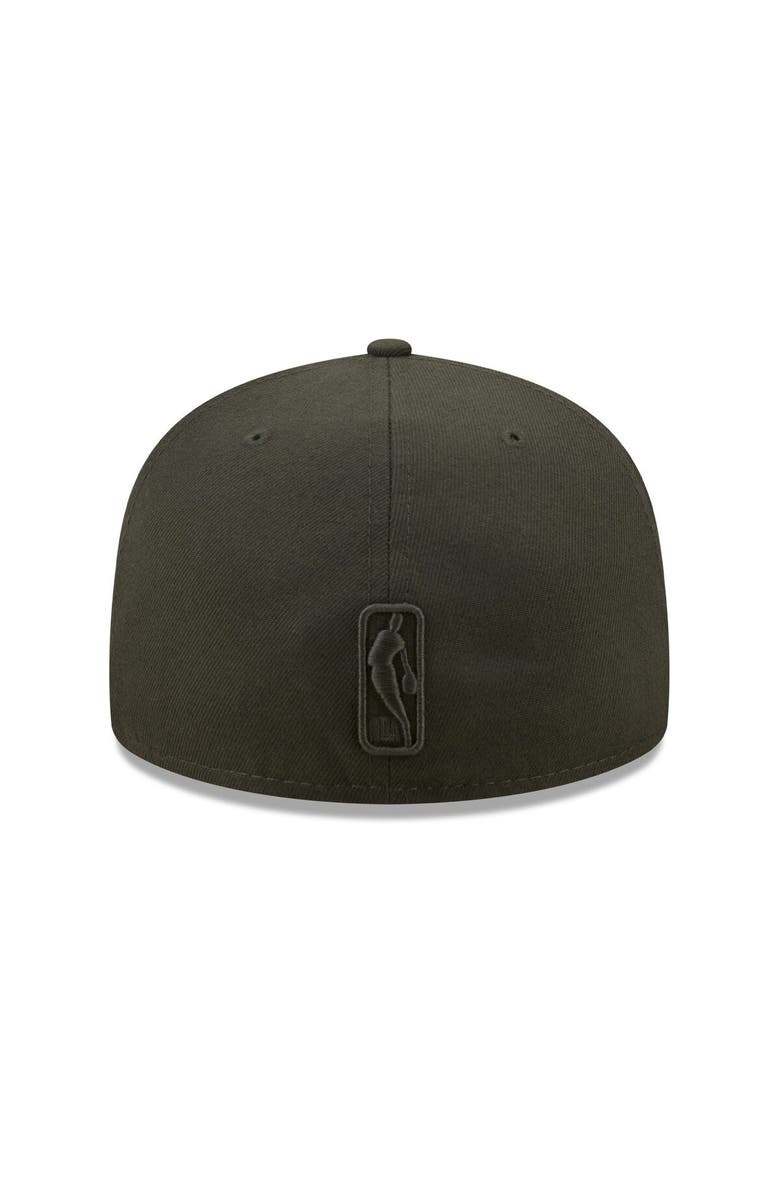 New Era Men's New Era Charcoal Memphis Grizzlies Steel Clouds Color Pack 59FIFTY Fitted Hat, Alternate, color,