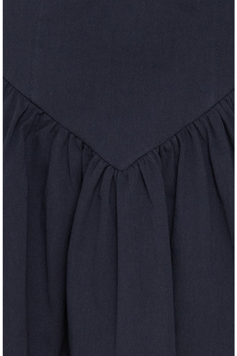 Esatora Halter Flare Minidress, Alternate, color, NAVY