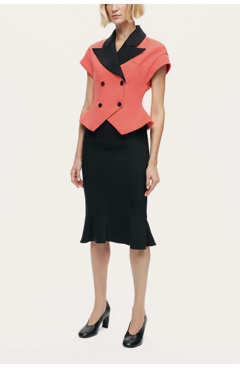 Nocturne Short Sleeve Tailored Vest, Alternate, color, Multi-Colored