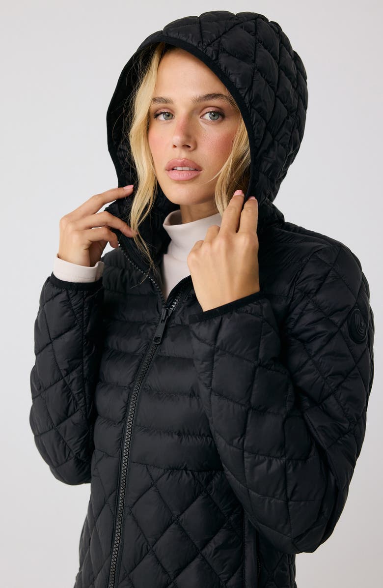 Lole The Base Water Repellent Insulated Hooded Jacket, Alternate, color,