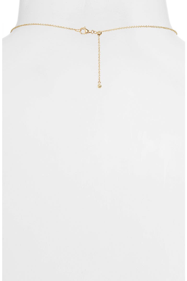 Monaco Diamond Station Necklace (Nordstrom Exclusive), Alternate, color, YELLOW GOLD/ DIAMOND