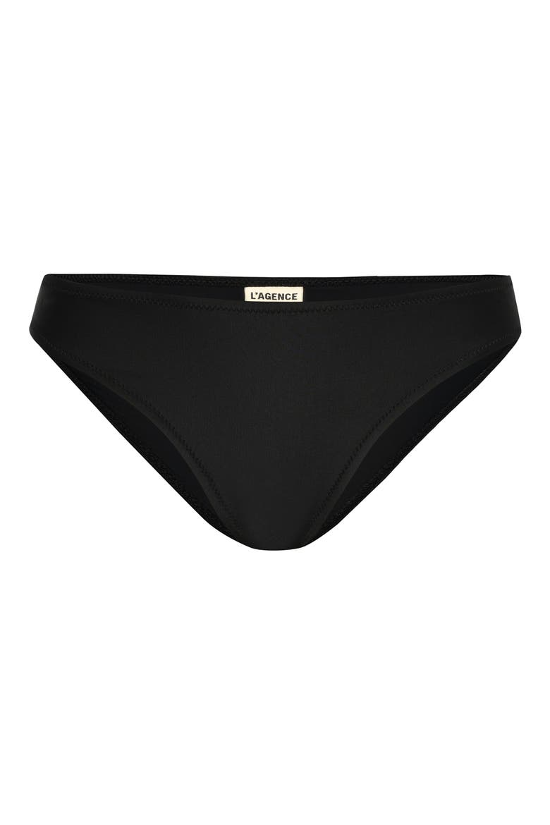 Nicole Classic Bikini Bottoms, Alternate, color, BLACK