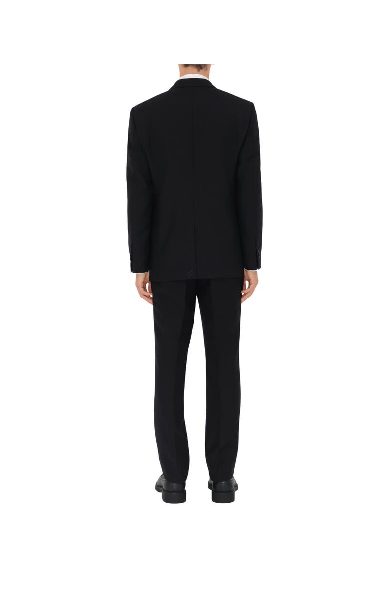 Burberry Wool Mohair Tailored Jacket, Alternate, color, Black