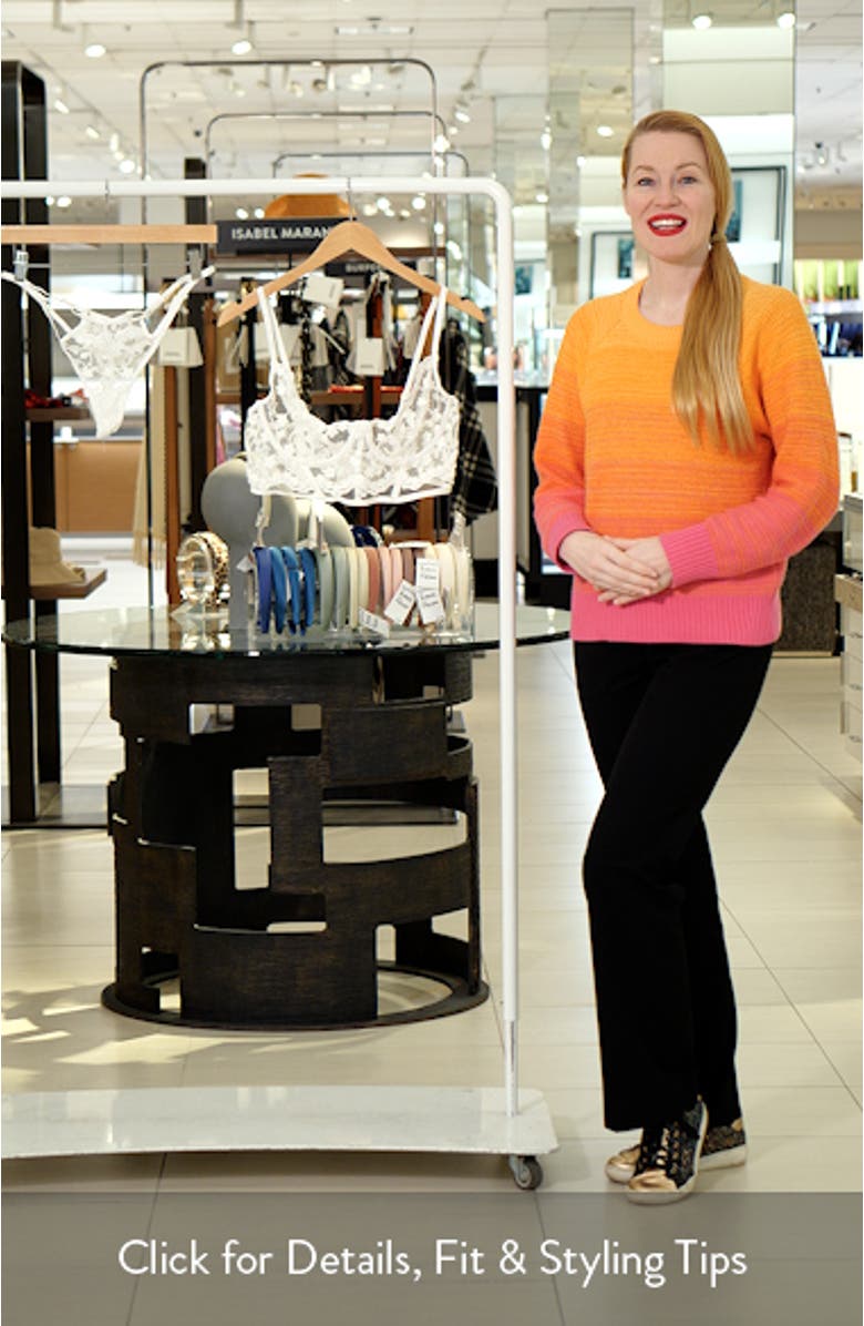 Lace Longline Bra & Strappy Thong Set, sales video thumbnail