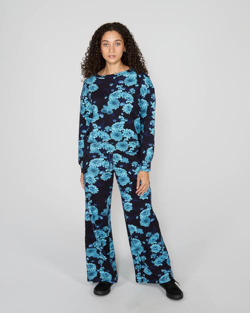 Lords Of Harlech Paige Knit Pant In Blue