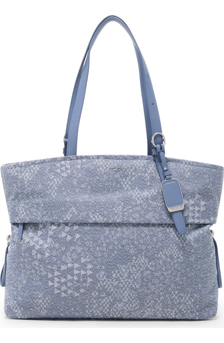 TUMI Voyageur Cam Large Tote, Main, color, Denim Blue
