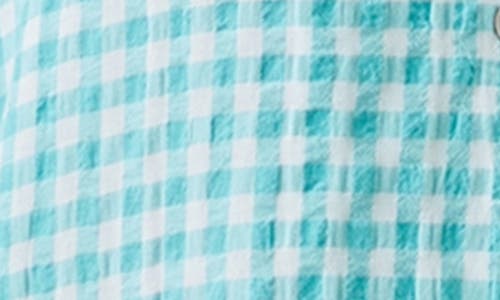 PAPINELLE PAPINELLE SEERSUCKER GINGHAM PAJAMAS