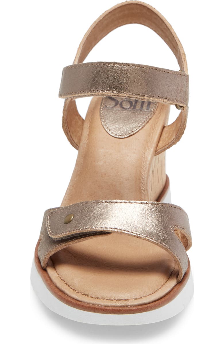 Söfft Cyndy Wedge Sandal, Alternate, color,