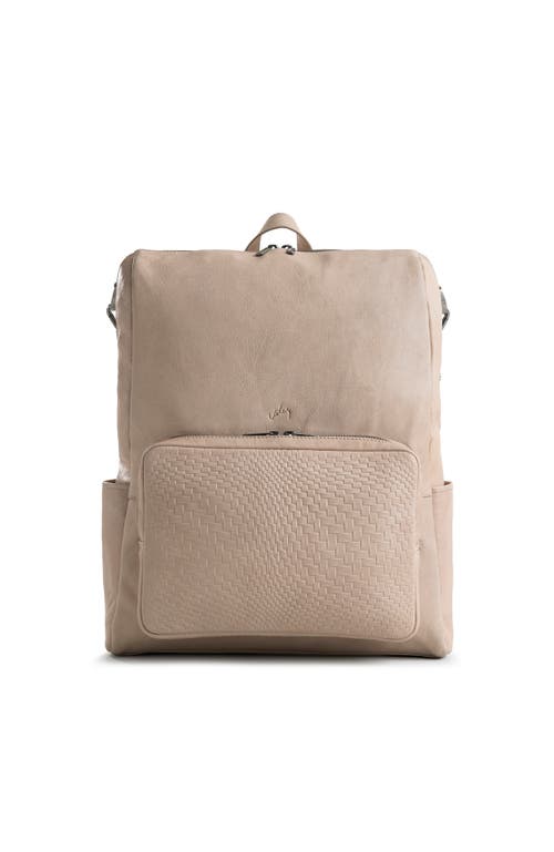 Velez Top Grain Leather Mini Backpack For Women Small Shoulder Bag Purse in Beige at Nordstrom