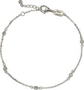 SUZY LEVIAN 14K White Gold Diamond Bracelet - 0.15ctw