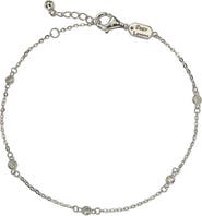 SUZY LEVIAN 14K White Gold Diamond Bracelet - 0.15ctw