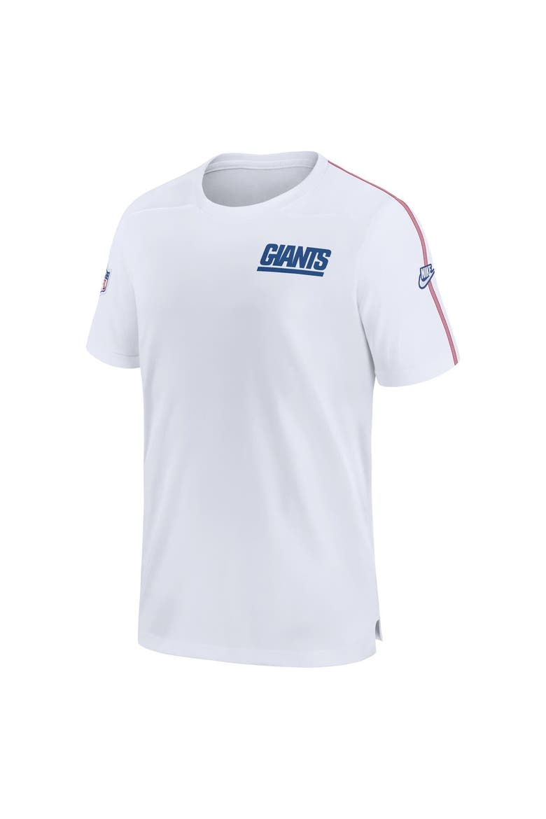 Men's Nike White New York Giants Sideline Alternate Logo Coach Performance Top, Alternate, color, White