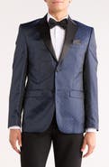 SOUL OF LONDON Jacquard Tuxedo Jacket