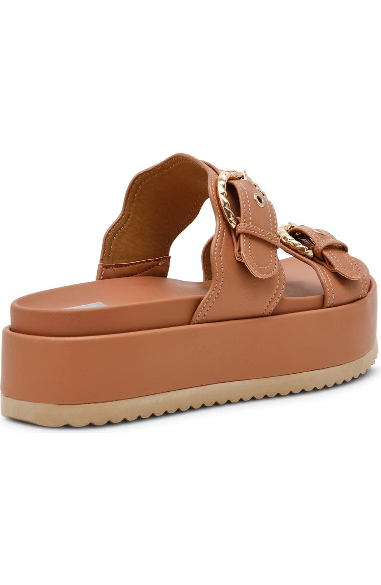 DV by Dolce Vita Serpent Platform Slide Sandal, Alternate, color, Cafe Smooth