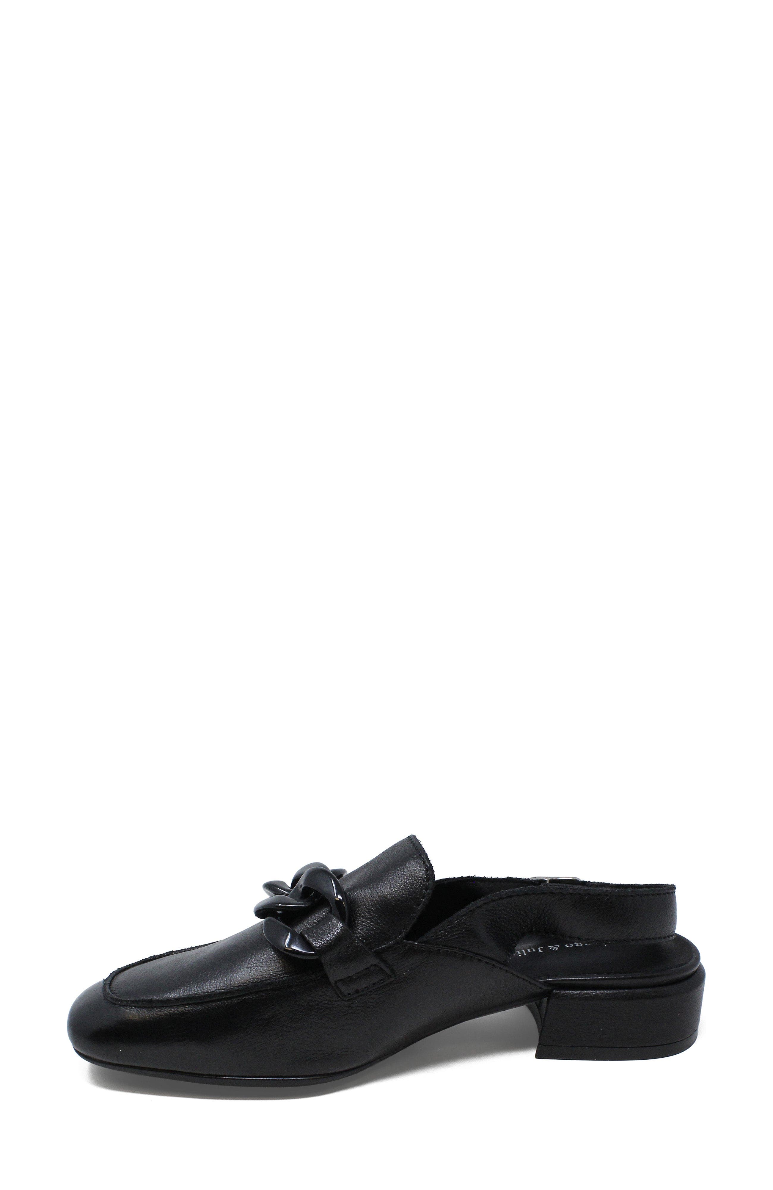 DJANGO AND JULIETTE Vaborys Slingback, Alternate, color, Black Leather