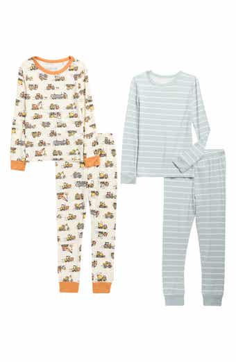 SLEEP ON IT Kids' Construction 4-Piece Pajamas