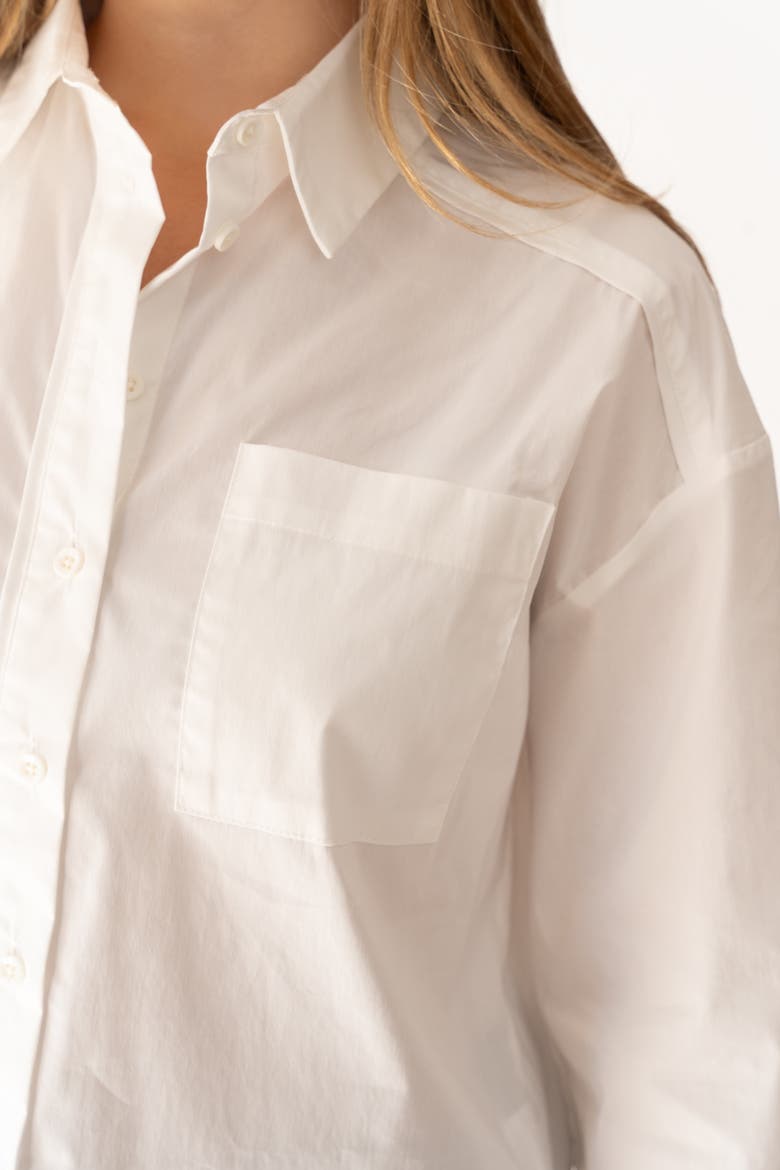 La Chemise, Alternate, color, White