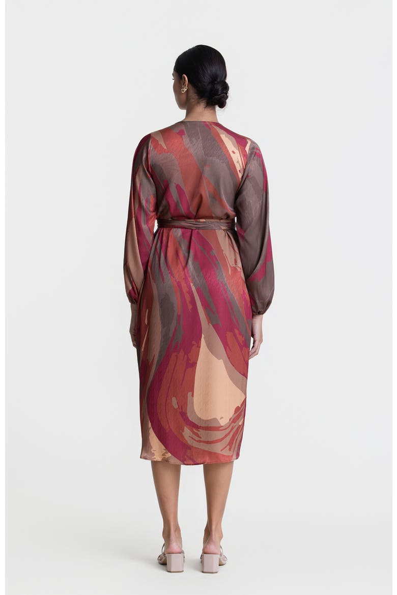 Lala Dress, Alternate, color, Aura Rouge