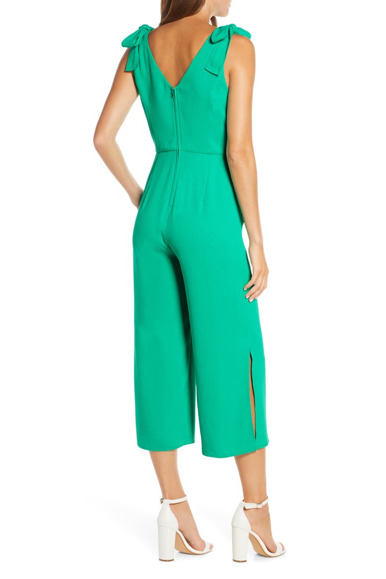 Danni Crop Jumpsuit, Alternate, color, EMERALD ISLE