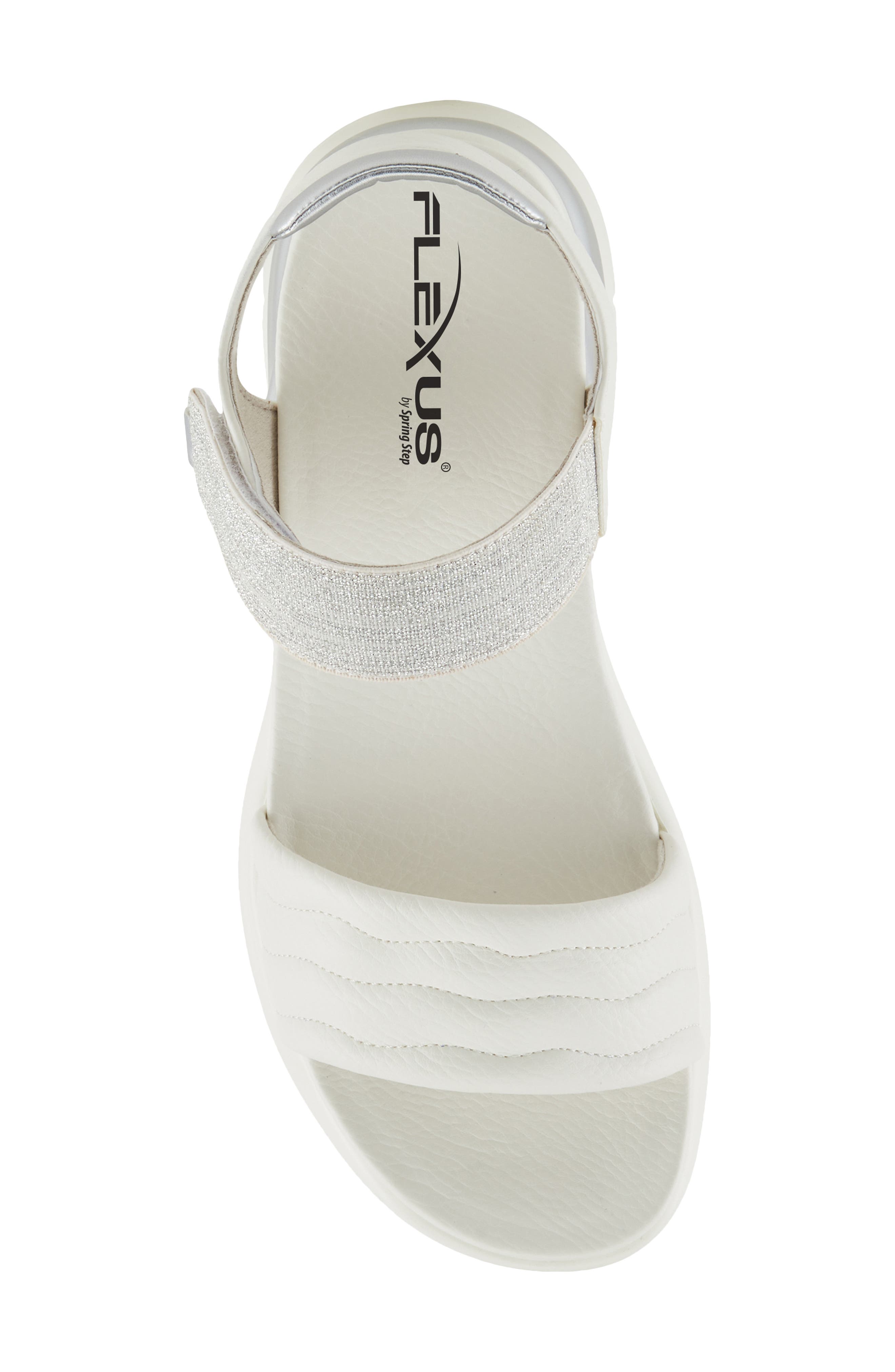 Flexus by Spring Step Zashine Slingback Platform Wedge Sandal, Alternate, color, 