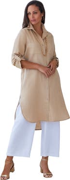 Jessica London Linen Mega Tunic