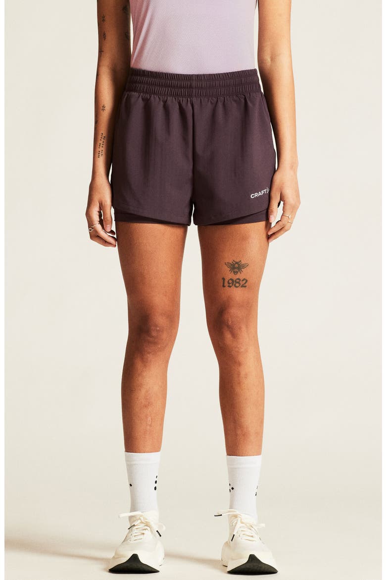 ADV Essence 2-in-1 Training Shorts, Alternate, color, DARK PLUM