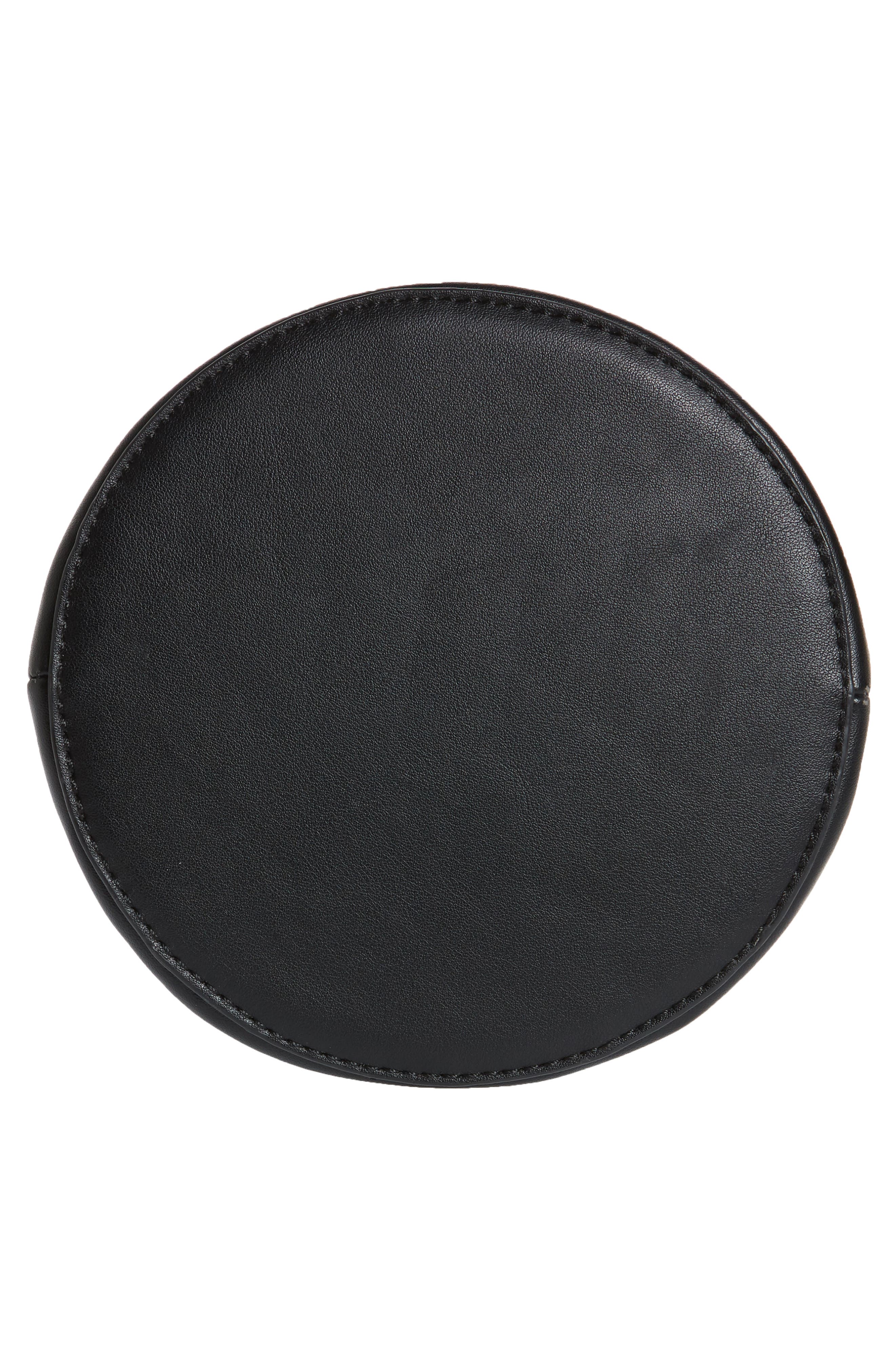 Malibu Skye Ring Handle Faux Leather Bag, Alternate, color, 