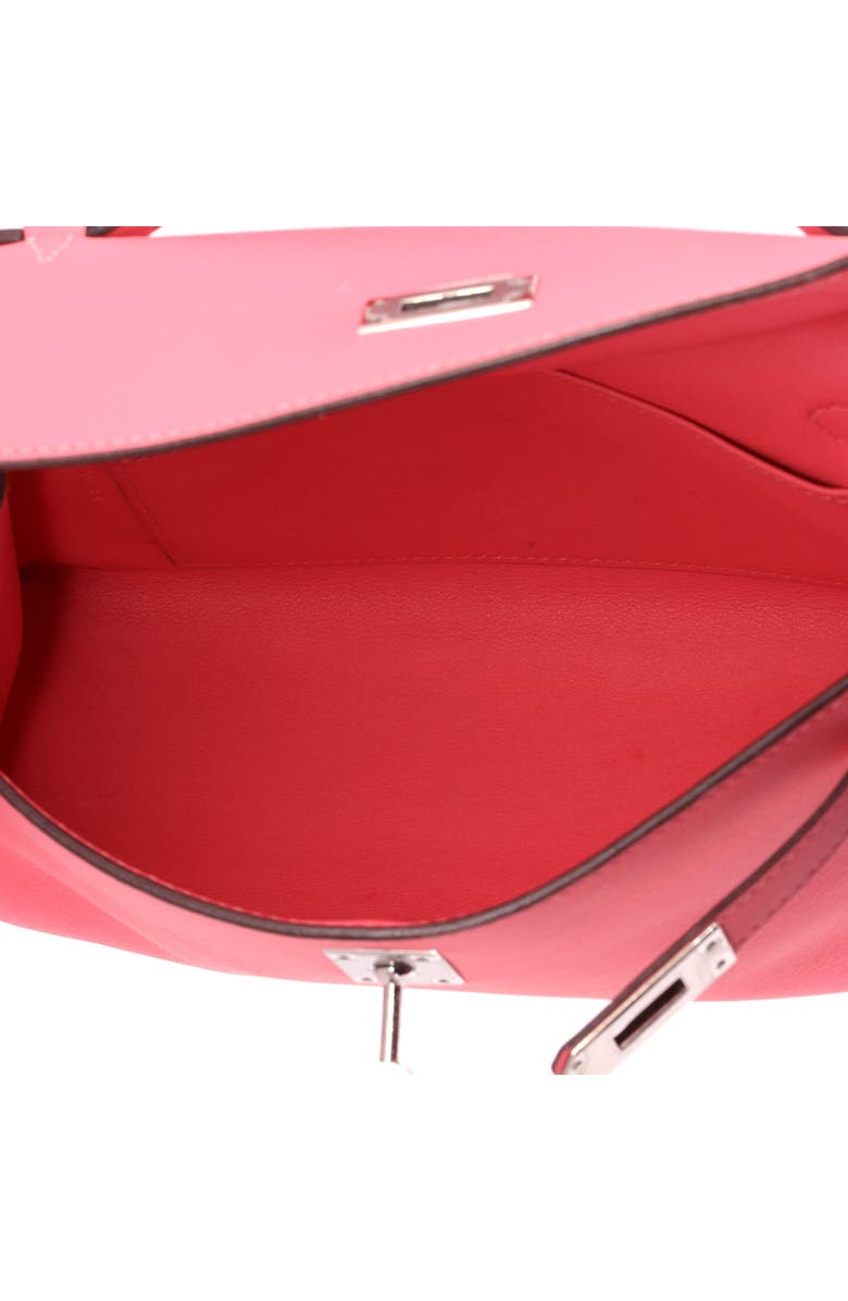 Pre-Owned Hermes Kelly Pochette Swift, Alternate, color, Rose Azalee