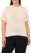 Halogen® Short Sleeve Sweater