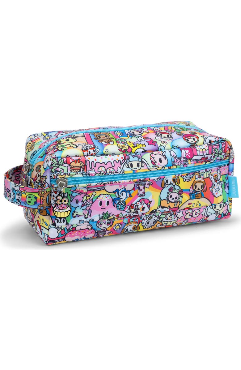JuJuBe x Tokidoki Be Dapper Travel Case, Main, color, 20Th Anniversary Celebration