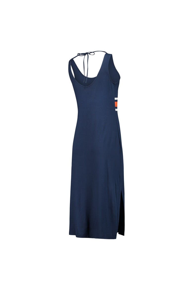 Women's G-III 4Her by Carl Banks Navy Auburn Tigers Opening Day V-Neck Maxi Dress, Alternate, color, Navy