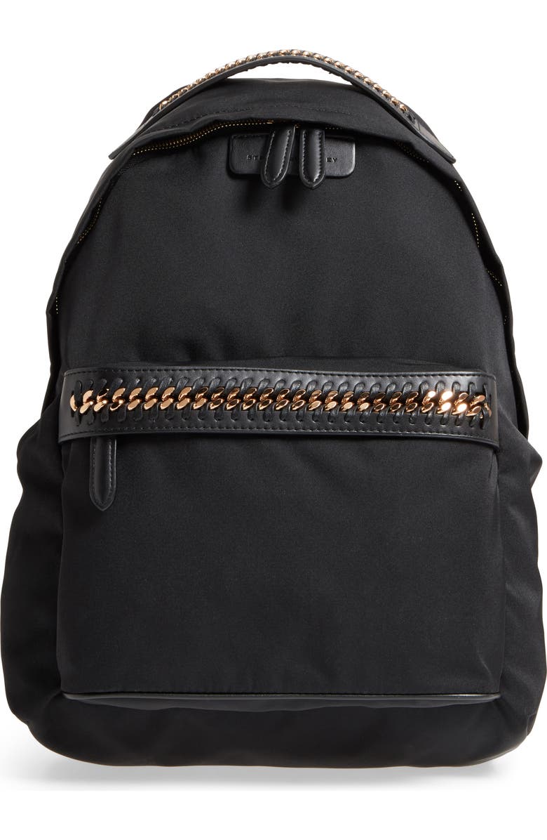 Stella McCartney Falabella Nylon Backpack, Main, color,