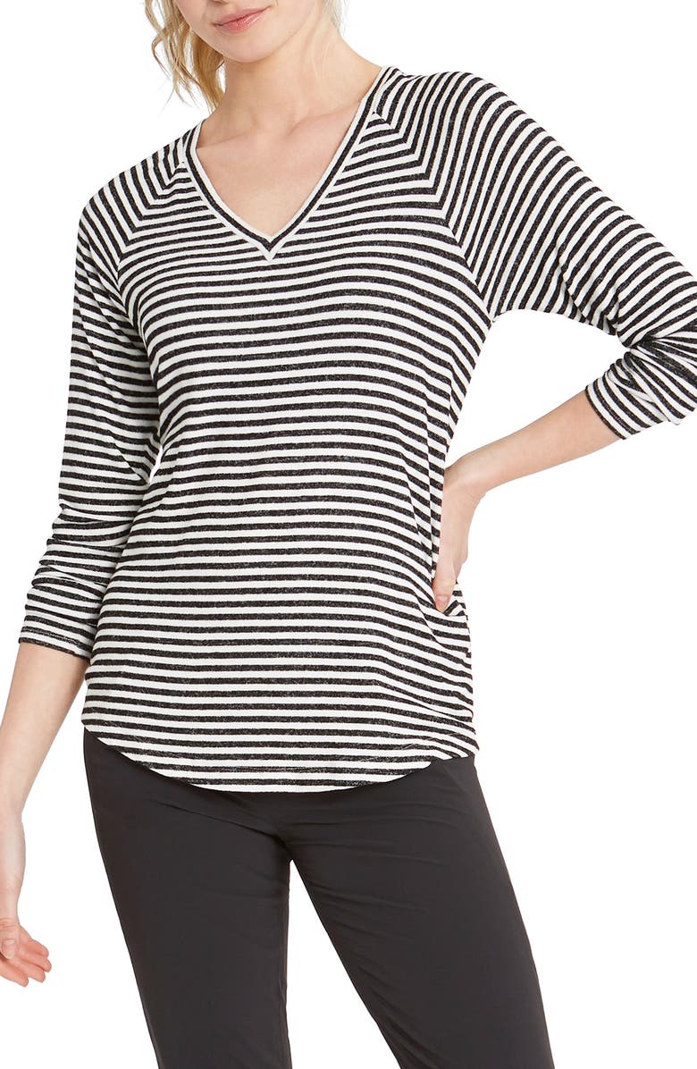 NIC+ZOE Relax Stripe Top, Main, color,