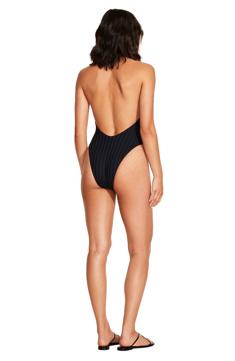 Vitamin A<sup>®</sup> Alia Rib One-Piece Swimsuit, Alternate, color,
