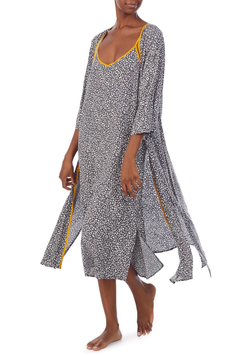 Refinery29 Print Wrap Robe, Alternate, color,