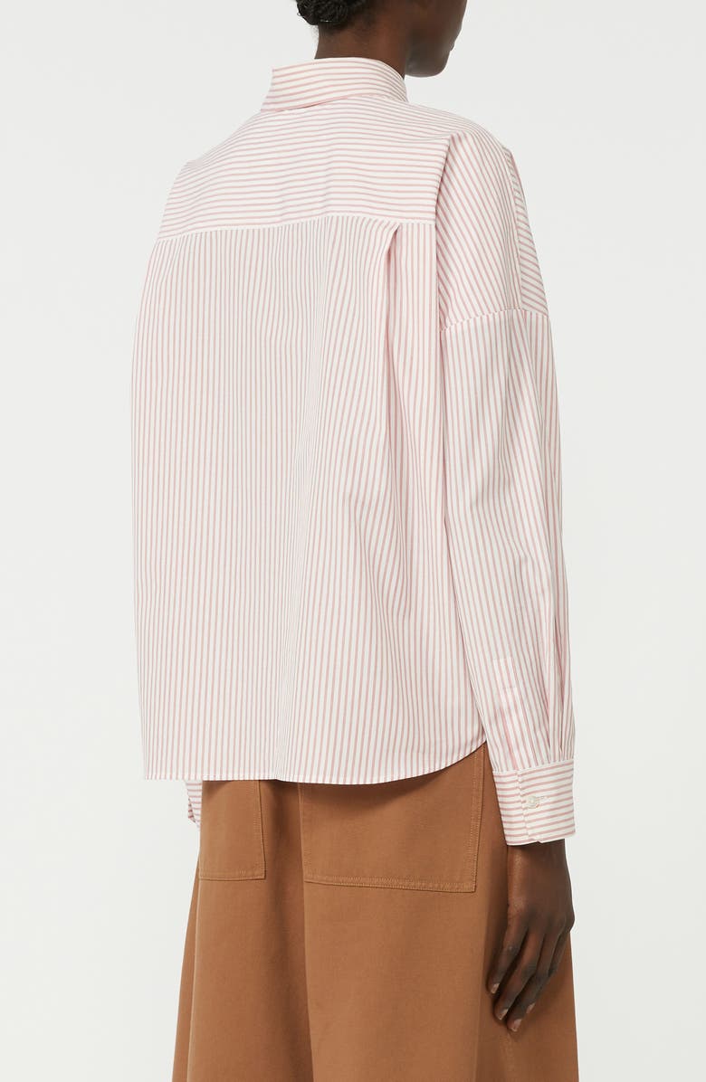 Weekend Max Mara Aureo Button-Up Shirt, Alternate, color, Pink