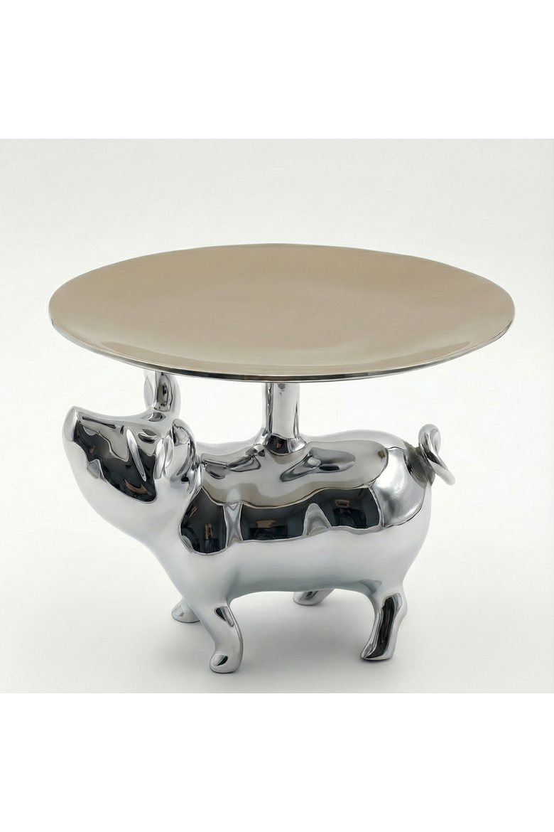 Pigasus Pedestal, Alternate, color, Taupe