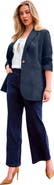 Roaman's Plus Size Relaxed Boyfriend Blazer